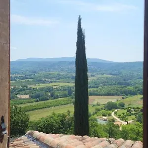 Cafe De France , Lacoste (Vaucluse) Frankrijk